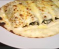 Canelones de espinaca y ricota